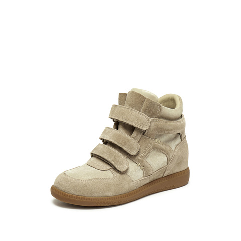 思加图2025冬季新款复古运动靴短靴加绒保暖时装靴女靴子L2088DD5