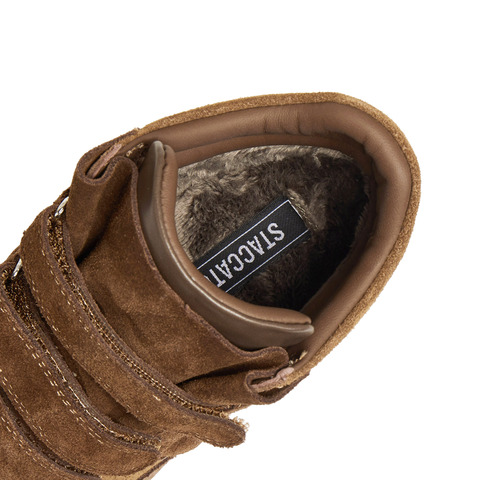 思加图2025冬季新款复古运动靴短靴加绒保暖时装靴女靴子L2088DD5