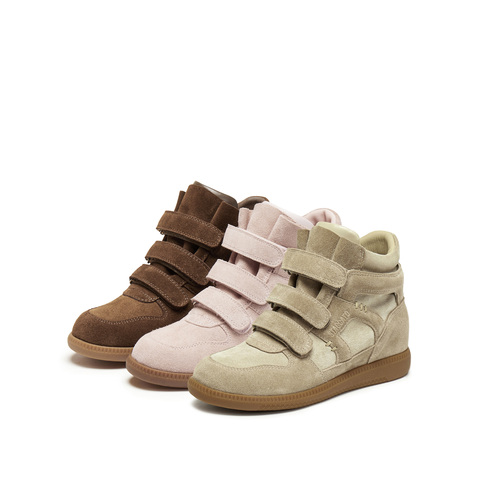 思加图2025冬季新款复古运动靴短靴加绒保暖时装靴女靴子L2088DD5