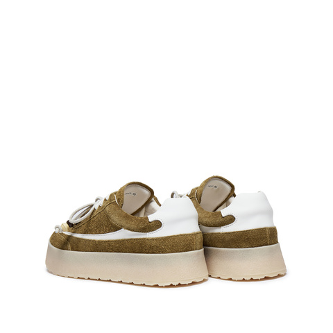 思加图2025秋季新款复古德训鞋厚底增高板鞋运动休闲鞋女C6946CM5