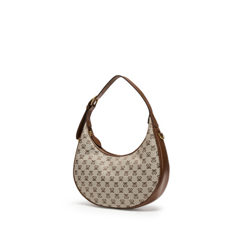 思加图2025冬季新款游牧包手提包腋下包新月包单肩背提包X8294DX5