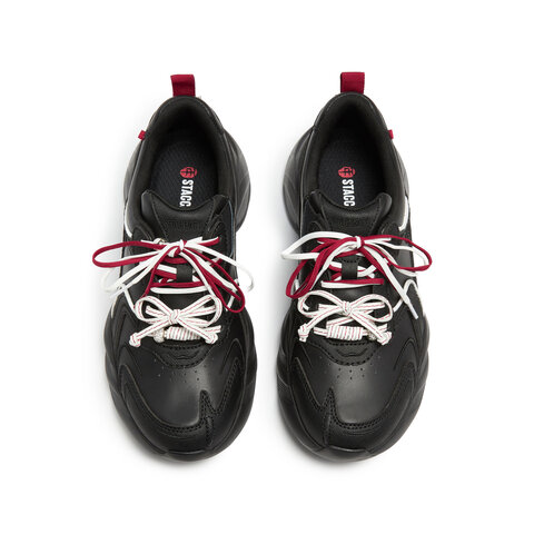 思加图2026春季新款幸运马蹄老爹鞋厚底增高运动休闲鞋女EJB07AM6