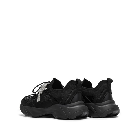 思加图2026春季新款老爹鞋运动休闲鞋厚底增高透气女鞋子EJB01AM6