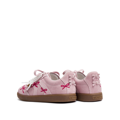 思加图2026春季新款蝴蝶音符德训鞋阿甘鞋休闲鞋平底鞋女EE933AM6