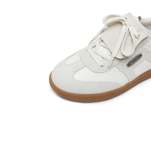 思加图2026春季新款小音符德训鞋阿甘鞋运动休闲鞋板鞋女鞋EE925AM6