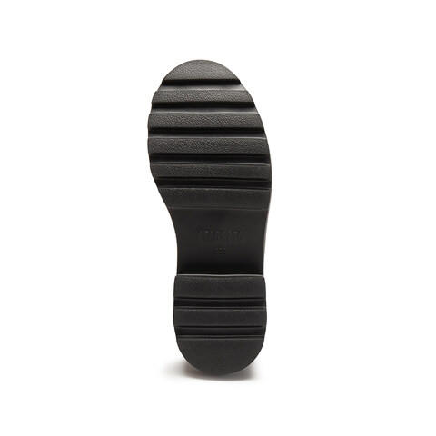 思加图2026春季新款英伦风乐福鞋厚底增高一脚蹬皮鞋女鞋EGB62AA6