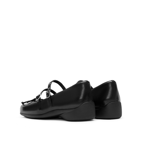 思加图2026春季新款玛丽珍鞋芭蕾舞鞋奶油鞋浅口女单鞋S6821AQ6