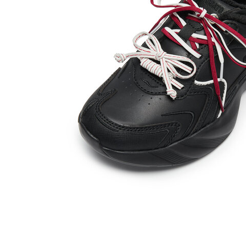 思加图2026春季新款幸运马蹄老爹鞋厚底增高运动休闲鞋女EJB07AM6