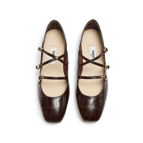 思加图2026春季新款爱丽丝玛丽珍鞋复古法式浅口单鞋女鞋EUE04AQ6