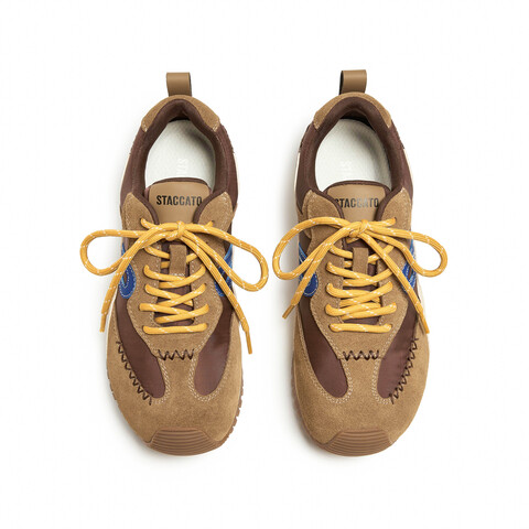 思加图2026春季新款时尚德训鞋运动休闲鞋平底鞋保暖女鞋J5526AM6