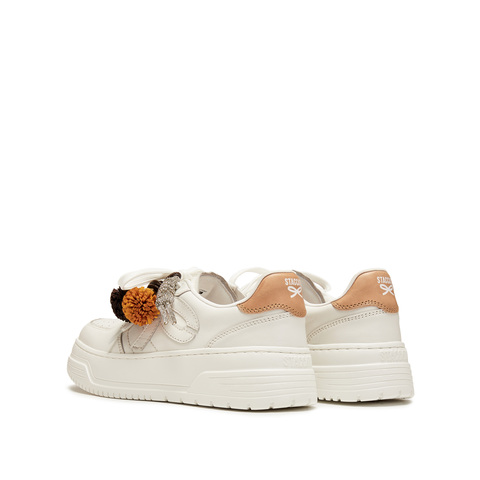 思加图2026春季新款百搭板鞋小白鞋厚底运动休闲鞋女鞋子EUW35AM6