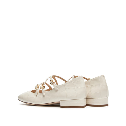 思加图2026春季新款爱丽丝玛丽珍鞋复古法式浅口单鞋女鞋EUE04AQ6