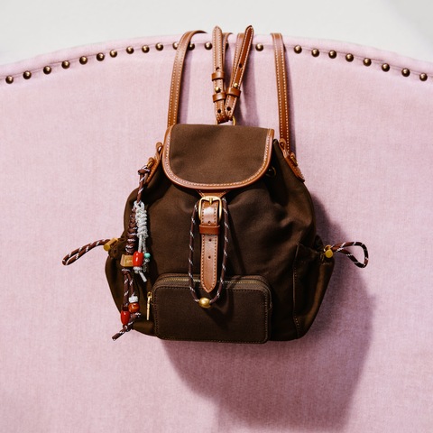 思加图2026春季新款复古老花双肩包单肩包多功能背提包X8389AX6