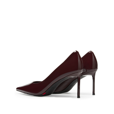 思加图2026春季新款红玫瑰婚鞋细高跟鞋浅口单鞋气质女鞋H2478AQ6