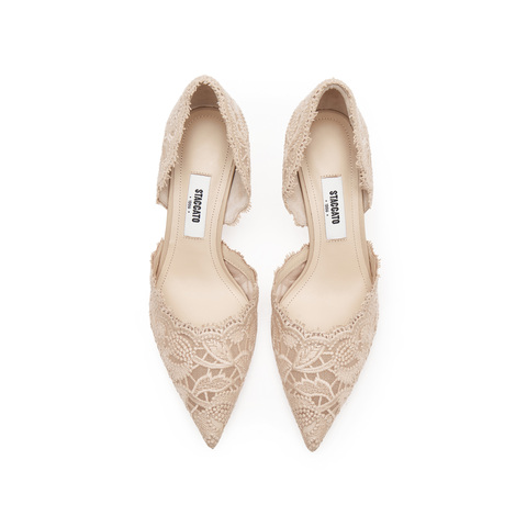 思加图2026春季新款Burano仙女鞋浅口单鞋高跟鞋女凉鞋ED334AK6