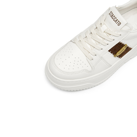 思加图2026春季新款补丁鞋厚底增高板鞋运动休闲鞋女鞋EUW06AM6