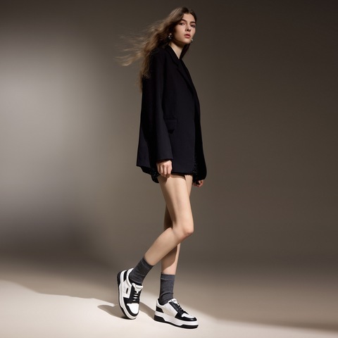 思加图2026春季新款补丁鞋厚底增高板鞋运动休闲鞋女鞋EUW06AM6