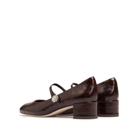 思加图2026春季新款玛丽法式玛丽珍鞋粗跟鞋单鞋女小皮鞋EGR01AQ6