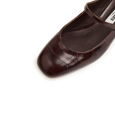 思加图2026春季新款玛丽法式玛丽珍鞋粗跟鞋单鞋女小皮鞋EGR01AQ6