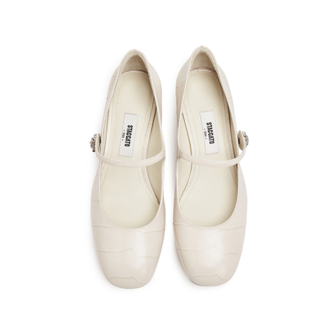 思加图2026春季新款玛丽法式玛丽珍鞋粗跟鞋单鞋女小皮鞋EGR01AQ6