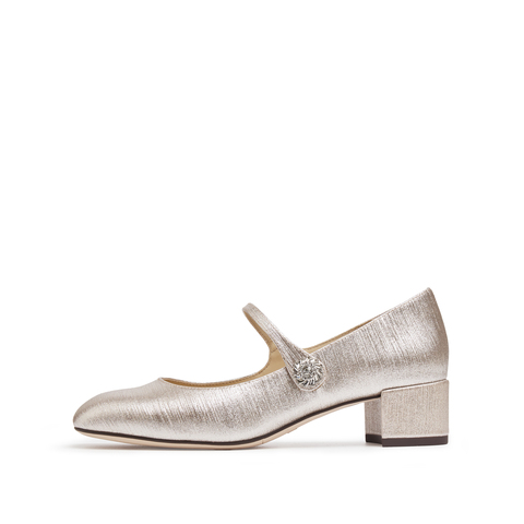 思加图2026春季新款玛丽法式玛丽珍鞋粗跟鞋单鞋女小皮鞋EGR01AQ6