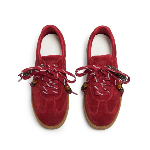 思加图2026春季新款复古德训鞋保暖毛毛鞋厚底休闲鞋女鞋J2551AM6