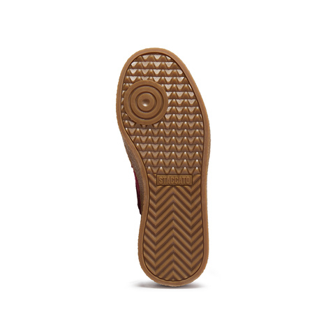 思加图2026春季新款复古德训鞋保暖毛毛鞋厚底休闲鞋女鞋J2551AM6