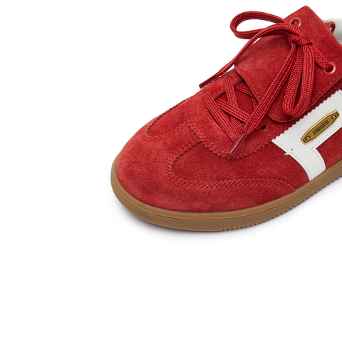 思加图2026春季新款小音符德训鞋阿甘鞋运动休闲鞋板鞋女鞋EE925AM6