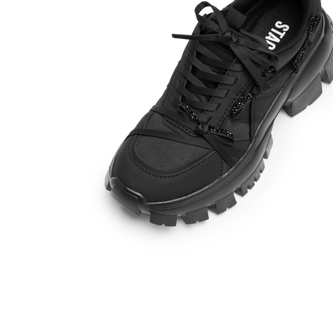 思加图2026春季新款蝴蝶甜心老爹鞋厚底增高运动休闲鞋女ECE90AM6