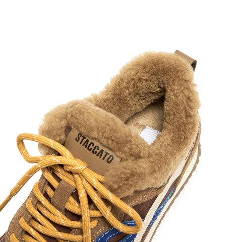 思加图2026春季新款时尚德训鞋运动休闲鞋平底鞋保暖女鞋J5526AM6