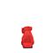 Tata/他她春专柜同款红色羊皮绒面尖头一字带女皮凉鞋S1409AK8