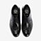 Tata/他她2018冬专柜同款黑色牛皮革雕花绑带踝靴男短靴21A46DD8