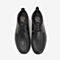 Tata/他她2018秋专柜同款黑色牛皮革绑带平底休闲男单鞋ABM01CM8
