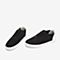 Tata/他她2018秋专柜同款黑色拼接绑带休闲鞋女单鞋BOF01CM8