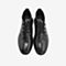 Tata/他她2018冬专柜同款黑色牛皮革休闲马丁靴踝靴绑带男短靴26M41DD8