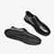 Tata/他她春专柜同款黑色牛皮革板鞋绑带休闲男鞋CPM02AM9
