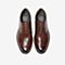Tata/他她秋专柜同款啡色牛皮革英伦雕花布洛克款商务男单鞋27U23CM9
