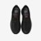 Tata/他她秋专柜同款黑色拼接松紧带套脚运动休闲男单鞋PFP01CM9