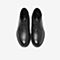 Tata/他她冬专柜同款黑色羊皮革毛里绑带踝靴休闲男短靴TBC02DD9