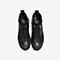 Tata/他她冬专柜同款黑色牛皮革马丁靴休闲拉链男低靴VJL01DD9