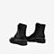 Tata/他她冬专柜同款黑色牛皮革时尚马丁靴休闲女短靴WJI01DZ9
