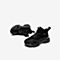 Tata/他她2020春专柜同款黑色拼接字母织带厚底运动休闲女鞋WEU01AM0