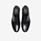 Tata/他她2020春专柜同款黑色牛皮革圆头德比鞋商务男单鞋LDA01AM0