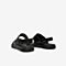 Tata/他她2020夏专柜同款黑色牛皮革休闲沙滩鞋平跟男凉鞋QVG01BL0
