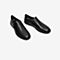 Tata/他她2020夏专柜同款黑色牛皮革一脚蹬平底鞋休闲男单鞋VZA02BM0