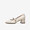 Tata/他她2020新款商场同款牛皮革高跟玛丽珍女鞋WAH03CQ0
