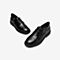 Tata/他她2020秋专柜同款圆头绑带低帮鞋深口女单鞋WQA01CM0