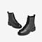 Tata/他她2020冬专柜同款时尚短靴马丁靴百搭方跟新款WXM01DD0