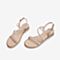 Tata/他她2021夏韩版时尚水钻凉鞋舒适低跟女鞋新款X5R01BL1
