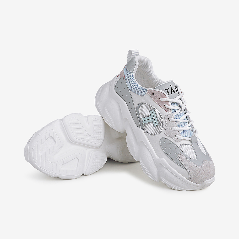tata/他她2021春厚底老爹鞋女运动休闲鞋新w7x01bm1